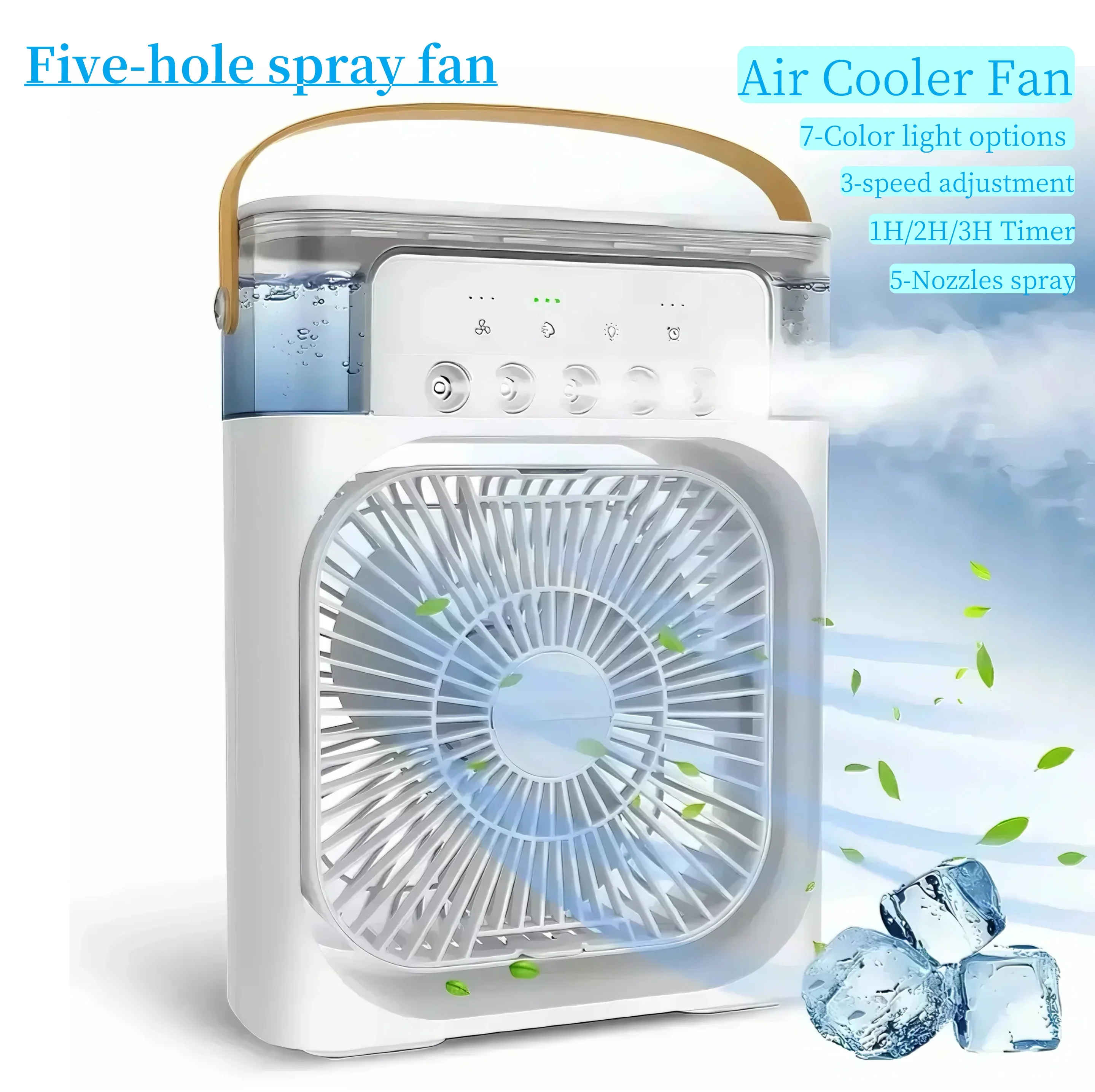 Air Conditioners - Вентилятор 3 в 1, портативный вентилятор-увлажнитель,