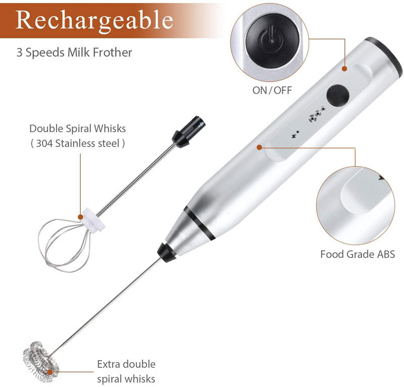 Мини-электрический ручной вспе – обзор и цена Portable Blender Usb Rechargeable