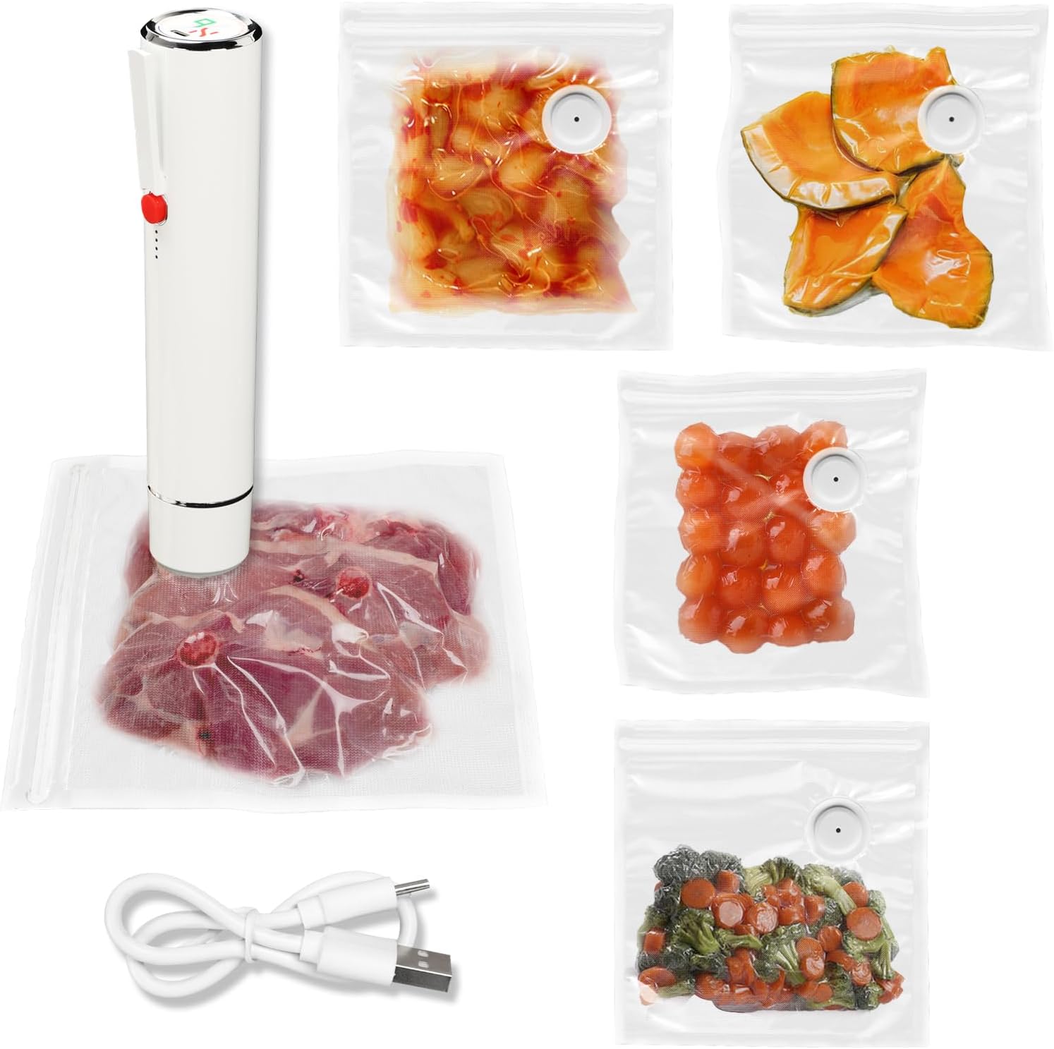 Вакуумный упаковщик Ручной вак – обзор и цена Food Vacuum Sealer Machine