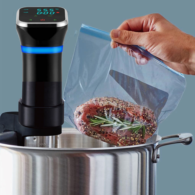 Погружной термостат с ЖК-диспл – обзор и цена Digital Sous Vide Precision Cooker